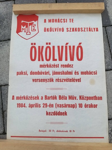 Plakt, Poszter, box ,klvvs, 1984