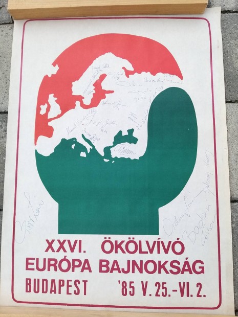 Plakt, Poszter, box ,klvvs, 1985 dediklt