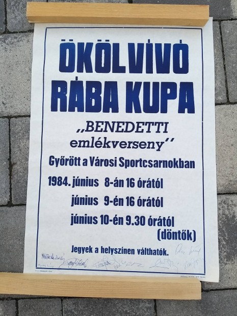 Plakt, klvv rba kupa, 1984, dediklt