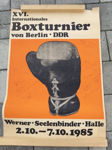 Plakt boxturnier von berlin 1985