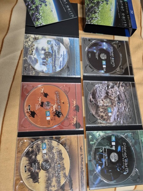 Planet Earth(A Fld Bolyg) 1.vad teljes(6 lemez) Blu Ray