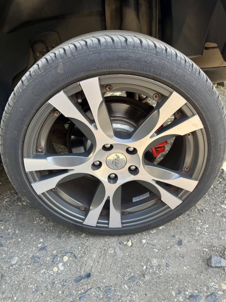 Platin alufelni 5x114,3 18"