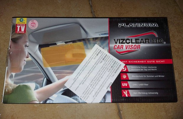 Platinum vizclear HD car visor Tv shop 1900Ft