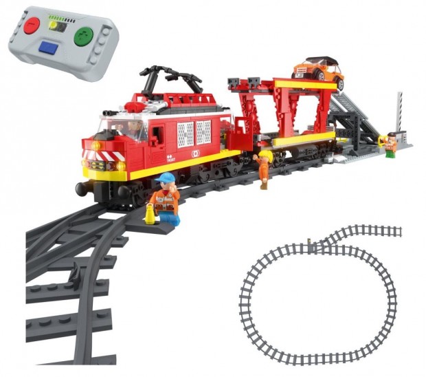 PlayTive Clippys Freight Train 753 rszes tehervonat ptkocka kszl