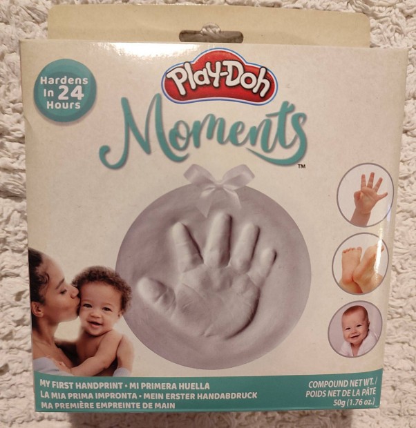 Play-Doh Air Clay moments az els� k�zlenyomatom gyurma �j