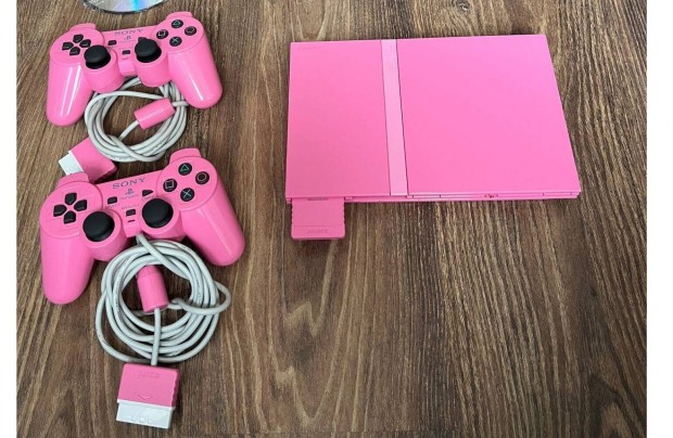 Play Station 2 slim Pink - Softmod memriakrtyval (103)