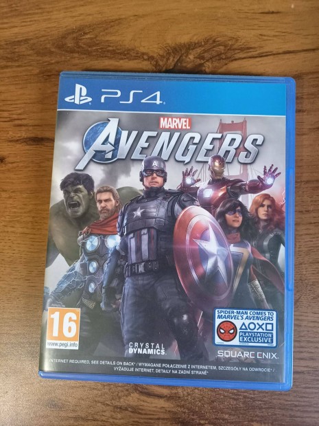 Play Station 4: Avengers (Bosszllk)