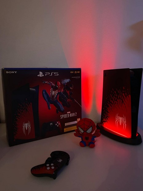 Play Station 5 Spider-man 2 Limited ajndk Venom LED Stand PS5