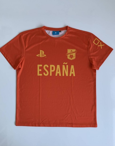 Play Station F.C. Espana jersey L Spanyol mez playstation orange