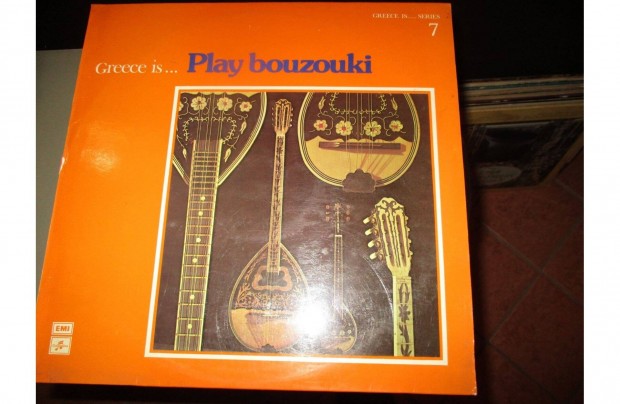 Play bouzouki LP hanglemez elad (grg zene)