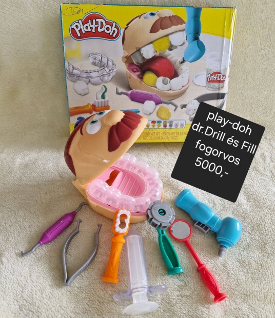 Play-doh gyurmakinyomó játékok