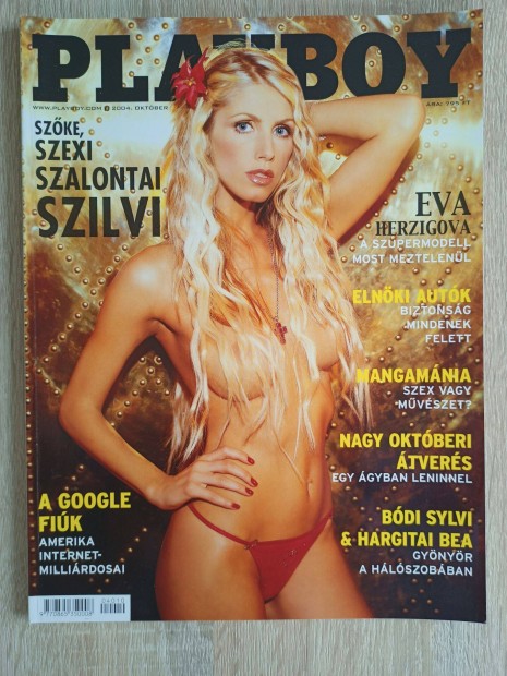 Playboy 2004 oktber Szalontai Szilvi hibtlan