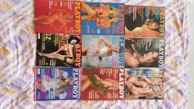 Playboy magazinok eladak. 18db.