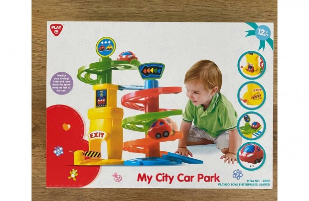 Playgo, My City Car Park gyerekjtk , 12 h +