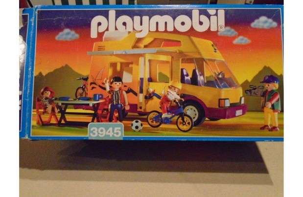 Playmobil 3945 Csaldi Aut Nyaralshoz - komplett, dobozban