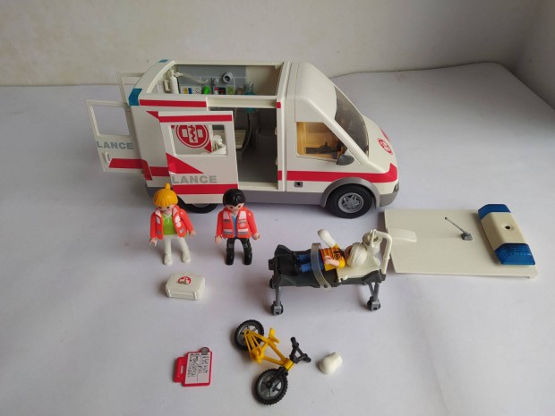 Playmobil 4221 villog mentaut kiegsztkkel szp llapotban