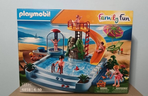 Playmobil 4858 Kltri szmedence Csszdval j Ingy. Szll. Bp-en