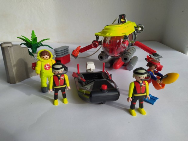 Playmobil 4909 mlytengeri tengeralattjr bvr csnakkal kiegsztk