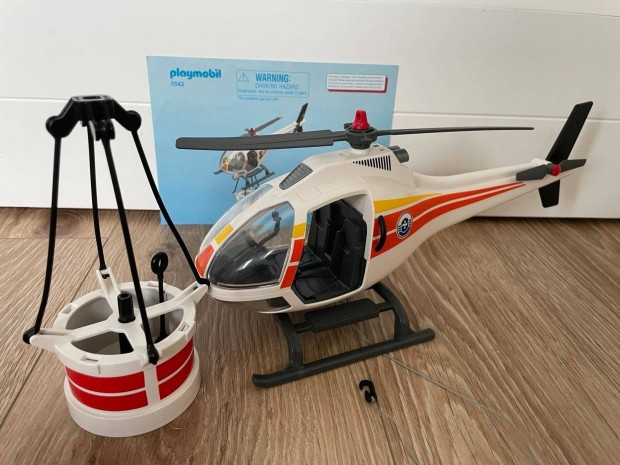 Playmobil 5542: Menthelikopter gyerekjtk