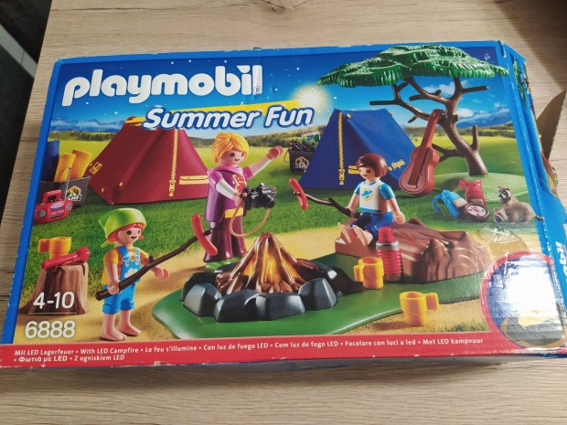 Playmobil 6888 tbortzes vadkemping dobozban szp llapotban