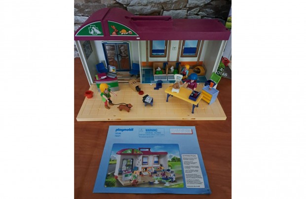 Playmobil 70146 hordozhat llatklinika