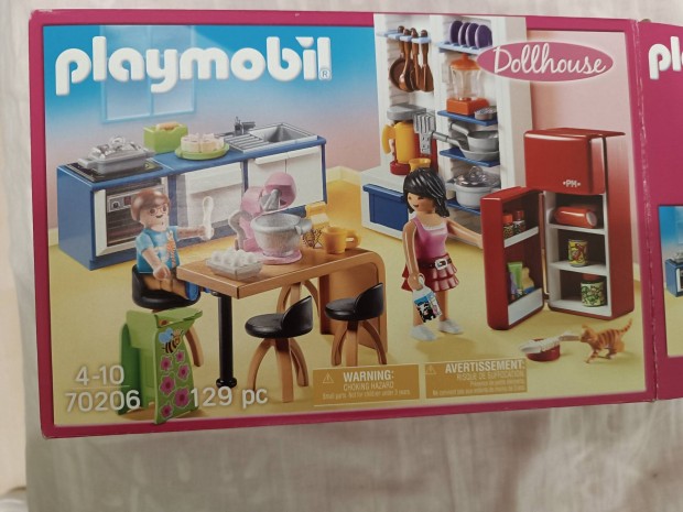 Playmobil 70206 csaldi konyha 