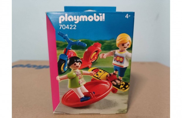 Playmobil 70422 Gyerekek Jtkokkal a Jtsztren j Bontatlan