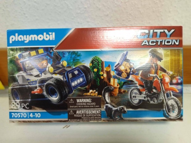 Playmobil 70570 Rendrsgi off-road jrm: kszertolvaj nyomban j