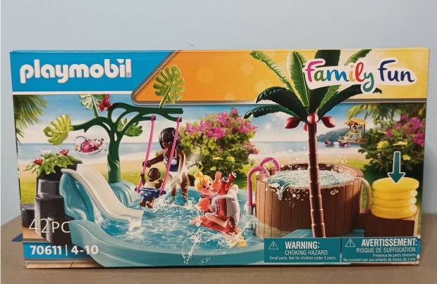 Playmobil 70611 Gyerekmedence Pezsgfrdvel j Bontatlan