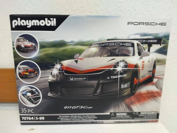 Playmobil 70764 Porsche 911 GT3 Cup j, bontatlan