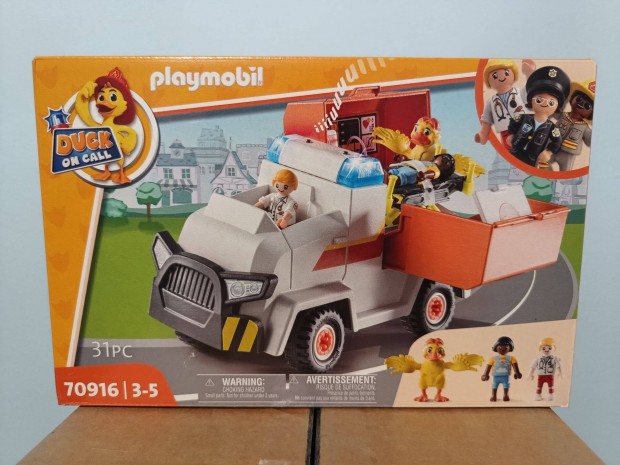 Playmobil 70916 Duck On Call - Mentkocsi Kacsval