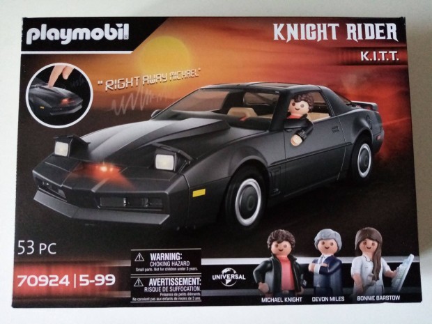 Playmobil 70924 Knight Rider K.I.T.T. Pontiac - j, bontatlan