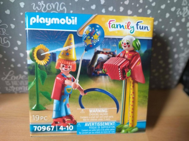Playmobil 70967 Cirkuszi bohcok j, bontatlan