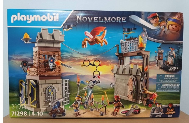 Playmobil 71298 Novelmore vs. Burnham Raiders Csata Arna j Bontatlan