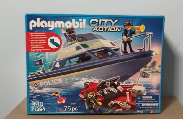 Playmobil 71394 Rendrsgi Motorcsnak Vz Alatti Motorral j