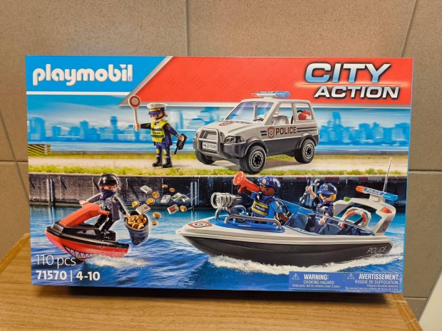 Playmobil 71570 Rendrsgi ldzs a vzen j, bontatlan