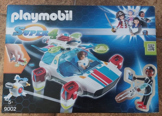 Playmobil 9002 Fulgurix Gene gynkkel, Super 4, 45 darab