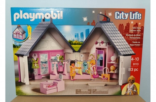 Playmobil 9113 Hordozhat Butik Divatzlet j