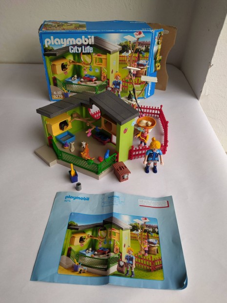 Playmobil 9276 cicapanzi dobozban lerssal szp llapotban