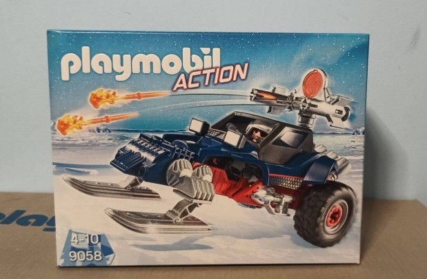 Playmobil Action 9058 Jgkalz Motoros Sznnal j Bontatlan