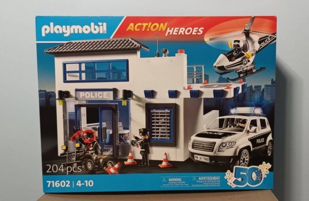 Playmobil Action Heroes 71602 Rendrkapitnysg j Bontatlan