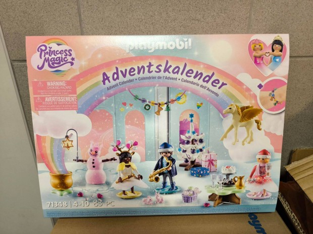 Playmobil Adventi 71348 Karcsony a szivrvny alatt (hercegns) j