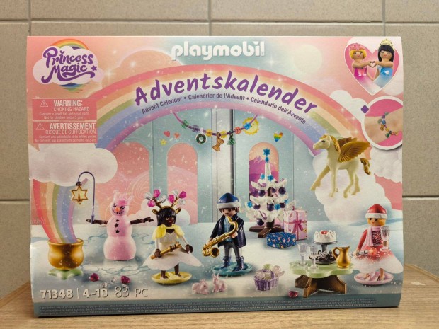 Playmobil Adventi 71348 Karcsony a szivrvny alatt (hercegns) j