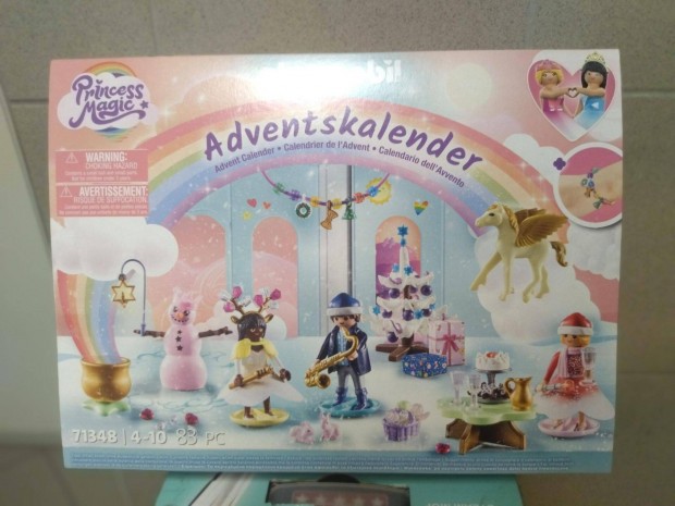 Playmobil Adventi 71348 Karcsony a szivrvny alatt (hercegns) j