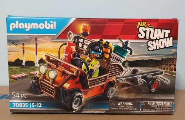 Playmobil Air Stunt Show 70835 Mobil Szerviz Vontataut j Bontatlan