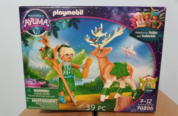 Playmobil Ayuma 70806 Erdei Tndr Llekllattal j Bontatlan