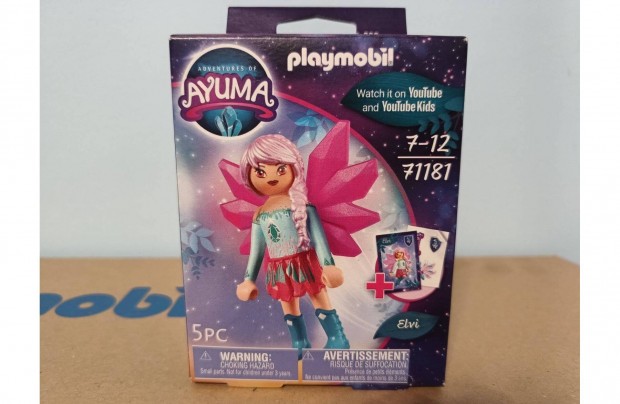 Playmobil Ayuma 71181 Elvi A Kristlytndr j Bontatlan