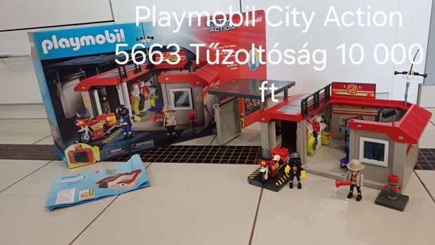 Playmobil City Action 5663 Hordozhat tzoltsg jtkszett