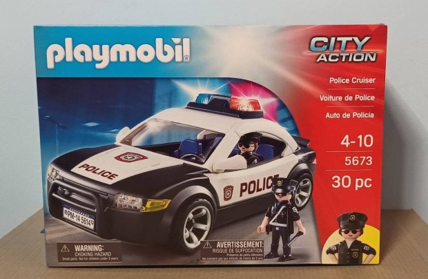 Playmobil City Action 5673 Rendraut Villogval s Rendrkkel j