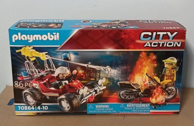 Playmobil City Action 70864 Tzoltkocsi Buggy j Bontatlan